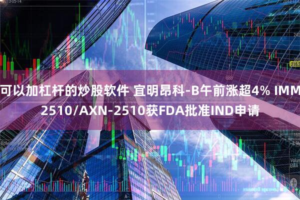 可以加杠杆的炒股软件 宜明昂科-B午前涨超4% IMM2510/AXN-2510获FDA批准IND申请